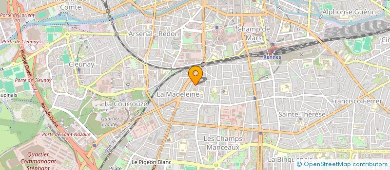 localisation de l'entreprise MONSIEUR AURELIEN CANU  RENNES