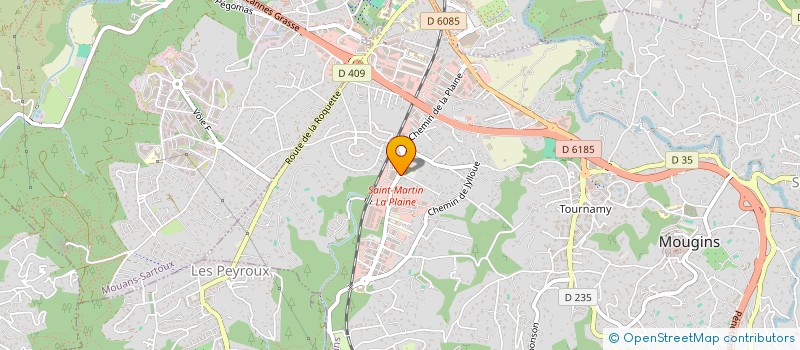 localisation de l'entreprise MONSIEUR AURELIEN CAPIZZI à MOUGINS