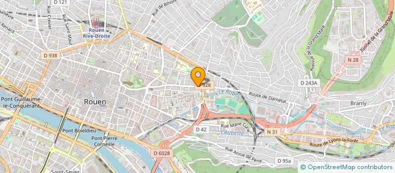 localisation de l'entreprise MONSIEUR AURELIEN CARDOT à ROUEN