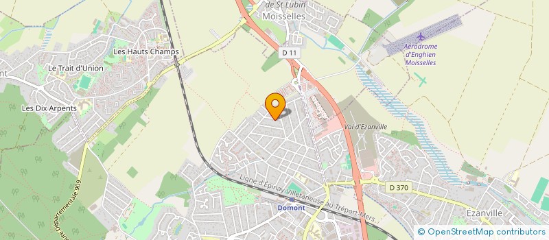 localisation de l'entreprise MONSIEUR AURELIEN CARNOY  DOMONT