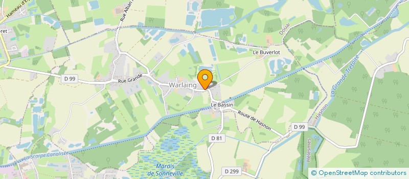 localisation de l'entreprise MONSIEUR AURELIEN CASTELAIN à WARLAING