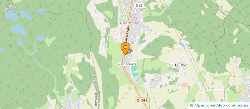 localisation de l'entreprise MONSIEUR AURELIEN CAYUELA  CHAMPIER