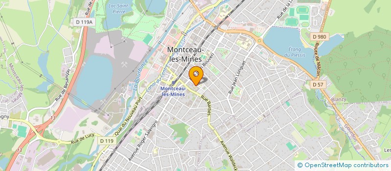 localisation de l'entreprise MONSIEUR AURELIEN CHANONY  MONTCEAU-LES-MINES