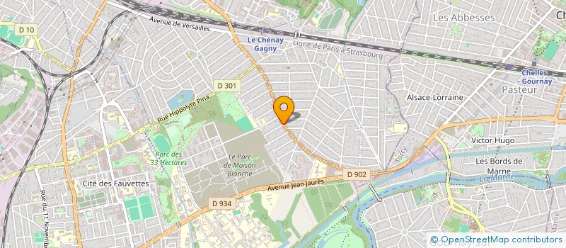 localisation de l'entreprise MONSIEUR AURELIEN CHARBONNIER à NEUILLY-SUR-MARNE