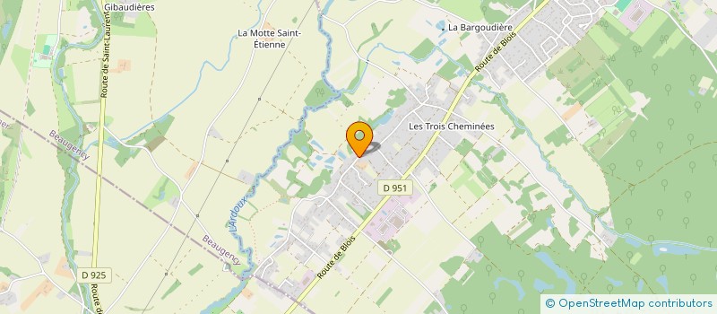 localisation de l'entreprise MONSIEUR AURELIEN CHATELAIN à LAILLY-EN-VAL