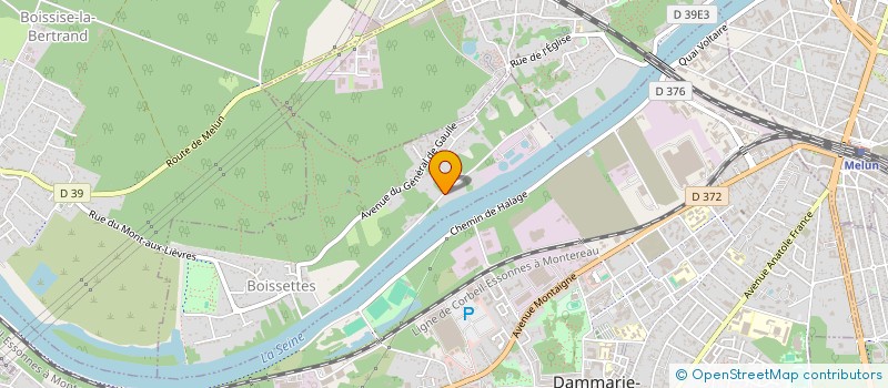 localisation de l'entreprise MONSIEUR AURELIEN CHAULOUX  BOISSETTES