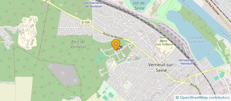 localisation de l'entreprise MONSIEUR AURELIEN CHEVAL à VERNEUIL-SUR-SEINE