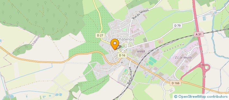 localisation de l'entreprise MONSIEUR AURELIEN CIANNELLA à CHATENOIS
