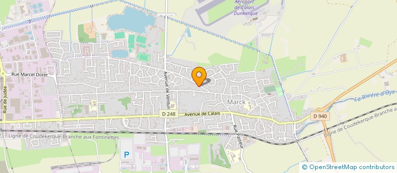 localisation de l'entreprise MONSIEUR AURELIEN CLABAUX  MARCK