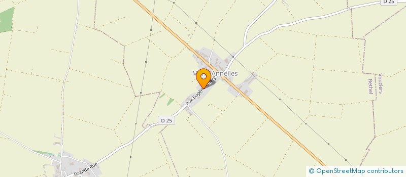 localisation de l'entreprise MONSIEUR AURELIEN CLARENNE  MENIL-ANNELLES