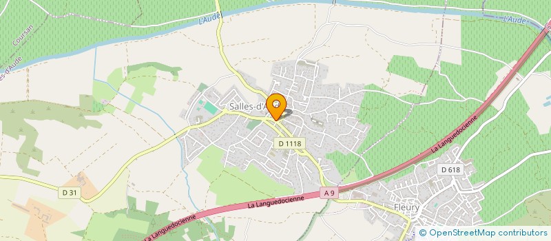 localisation de l'entreprise MONSIEUR AURELIEN CLOAREC à SALLES-D'AUDE