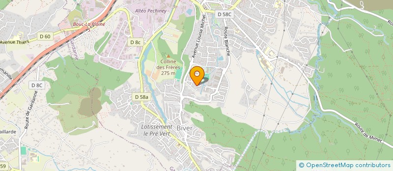 localisation de l'entreprise MONSIEUR AURELIEN COHEN à GARDANNE
