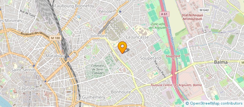localisation de l'entreprise MONSIEUR AURELIEN COLLOMB à TOULOUSE