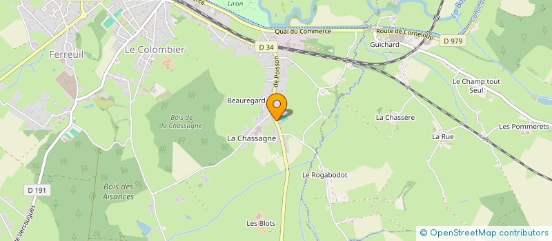 localisation de l'entreprise MONSIEUR AURELIEN COMTE à PARAY-LE-MONIAL