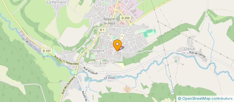 localisation de l'entreprise MONSIEUR AURELIEN CONSTAN à NOGENT