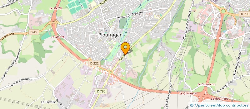 localisation de l'entreprise MONSIEUR AURELIEN CORBIHAN  PLOUFRAGAN