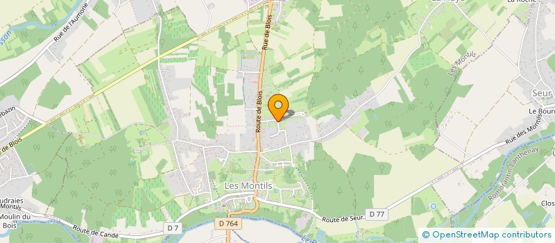 localisation de l'entreprise MONSIEUR AURELIEN CORBIN  CHAILLES