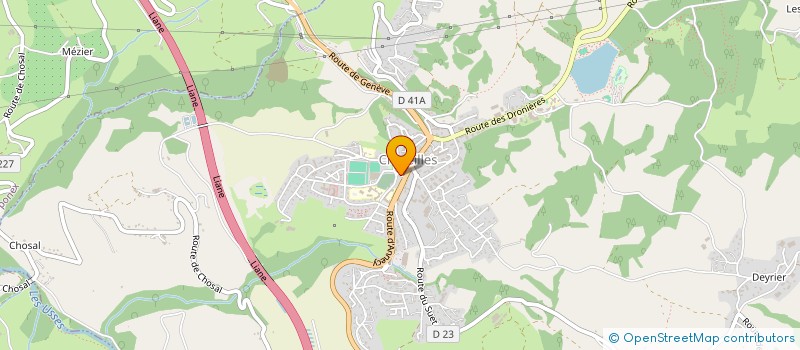 localisation de l'entreprise MONSIEUR AURELIEN CORCHIA  CRUSEILLES