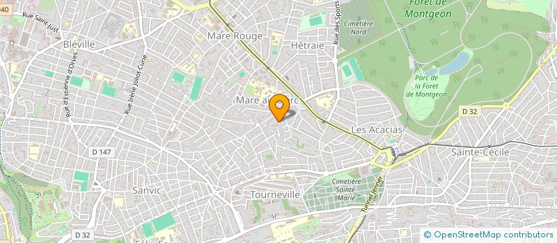 localisation de l'entreprise MONSIEUR AURELIEN COREMANS  LE HAVRE