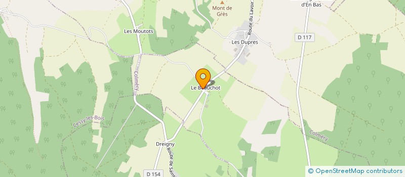 localisation de l'entreprise MONSIEUR AURELIEN CORNETTE à SAINT-MALO-EN-DONZIOIS