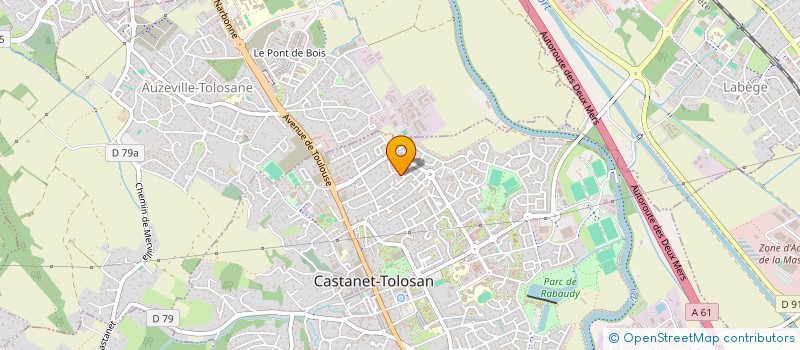 localisation de l'entreprise MONSIEUR AURELIEN COURONNET à CASTANET-TOLOSAN