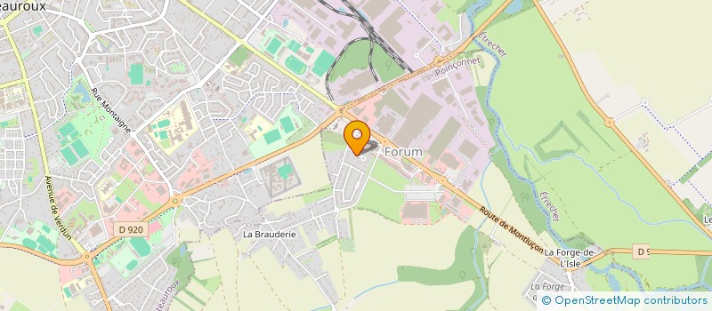 localisation de l'entreprise MONSIEUR AURELIEN CRAUFFON  LE LOROUX-BOTTEREAU