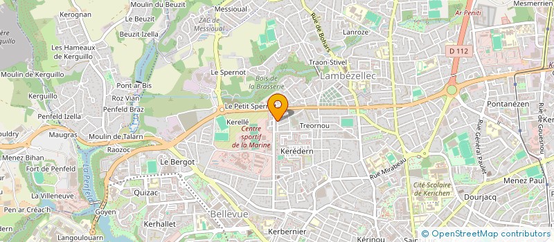 localisation de l'entreprise MONSIEUR AURELIEN CRENN à BREST