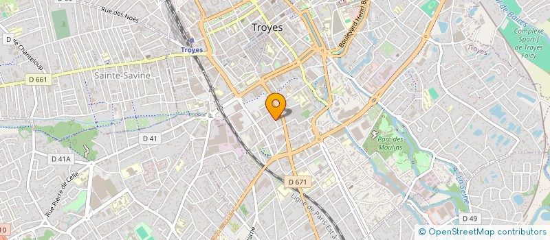 localisation de l'entreprise MONSIEUR AURELIEN CROCHANT à TROYES