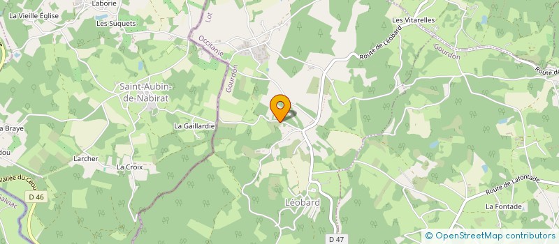 localisation de l'entreprise MONSIEUR AURELIEN CRUBILIE  LE VIGAN