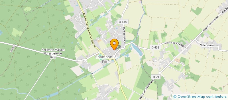 localisation de l'entreprise MONSIEUR AURELIEN DA SILVA à CHAMBON-LA-FORET