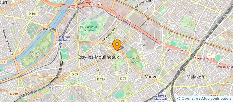 localisation de l'entreprise MONSIEUR AURELIEN DAILLY à ISSY-LES-MOULINEAUX