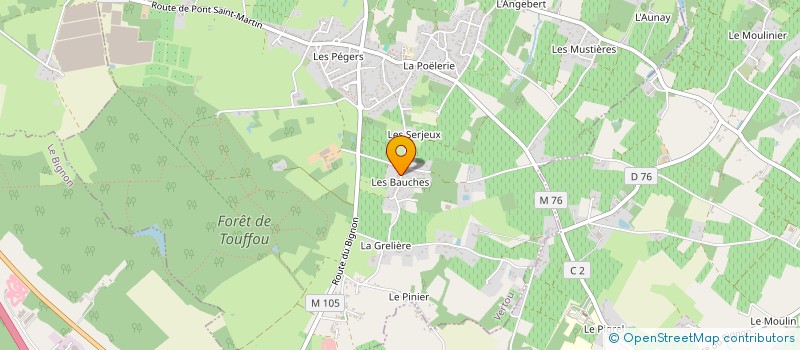 localisation de l'entreprise MONSIEUR AURELIEN DANGLARD  VERTOU