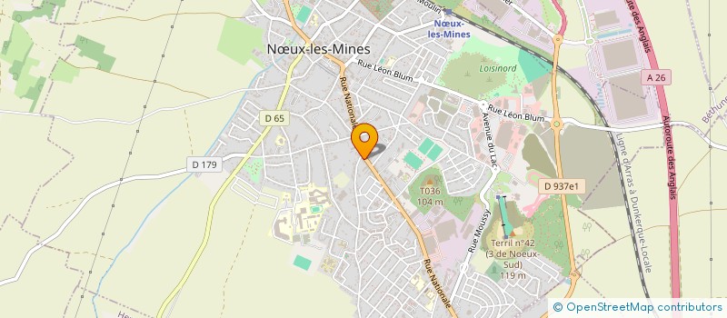 localisation de l'entreprise MONSIEUR AURELIEN DANTHOIS  NUX-LES-MINES