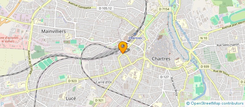 localisation de l'entreprise MONSIEUR AURELIEN DARGON à CHARTRES