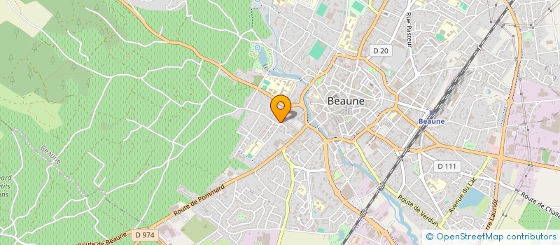 localisation de l'entreprise MONSIEUR AURELIEN DAVENNE à BEAUNE
