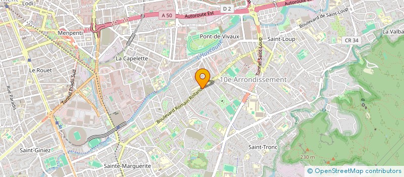 localisation de l'entreprise MONSIEUR AURELIEN DAVID à MARSEILLE