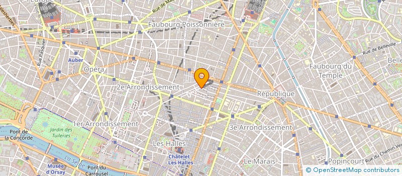 localisation de l'entreprise MONSIEUR AURELIEN DAVRIUS à PARIS