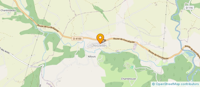 localisation de l'entreprise MONSIEUR AURELIEN DE ARAUJO  NIOZELLES