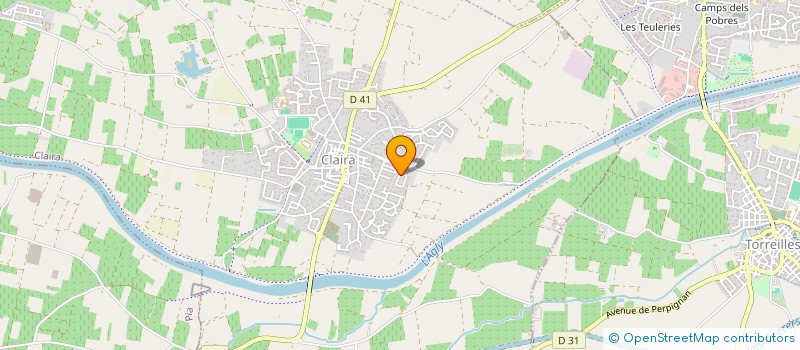 localisation de l'entreprise MONSIEUR AURELIEN DEBRAY  CLAIRA