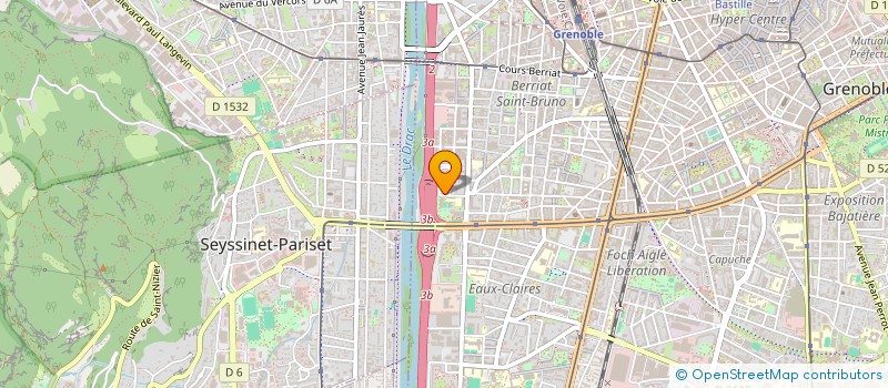 localisation de l'entreprise MONSIEUR AURELIEN DELOS à GRENOBLE