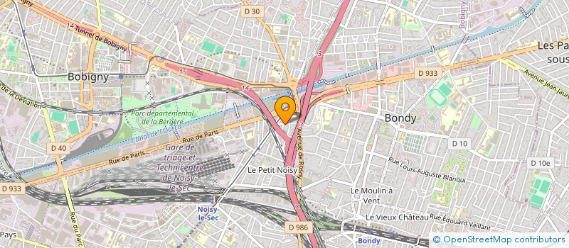 localisation de l'entreprise MONSIEUR AURELIEN DENIZEAU  PARIS