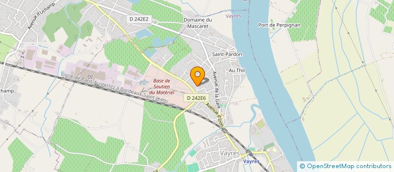 localisation de l'entreprise MONSIEUR AURELIEN DESBOIS  VILLENAVE-D'ORNON