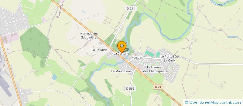 localisation de l'entreprise MONSIEUR AURELIEN DESBOIS  FORCE