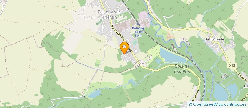 localisation de l'entreprise MONSIEUR AURELIEN DESCANNEVELLE  BALAGNY-SUR-THERAIN