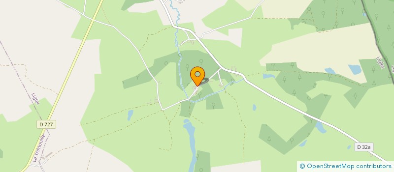 localisation de l'entreprise MONSIEUR AURELIEN DESHAIS  LIGLET