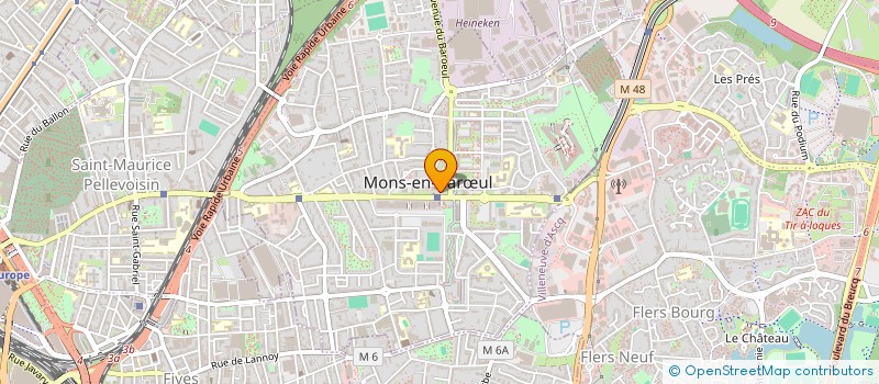 localisation de l'entreprise MONSIEUR AURELIEN DESTAILLEUR à MONS-EN-BARŒUL