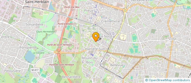 localisation de l'entreprise MONSIEUR AURELIEN DEVAULT  ANCENIS-SAINT-GEREON