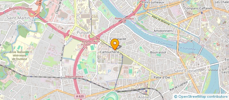 localisation de l'entreprise MONSIEUR AURELIEN DEYDIER à TOULOUSE