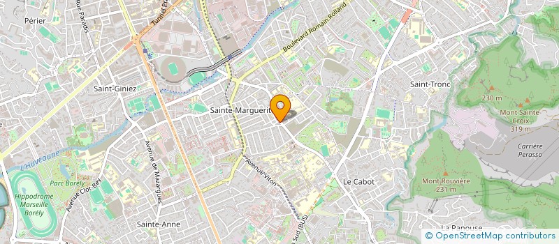 localisation de l'entreprise MONSIEUR AURELIEN DIAS  MARSEILLE