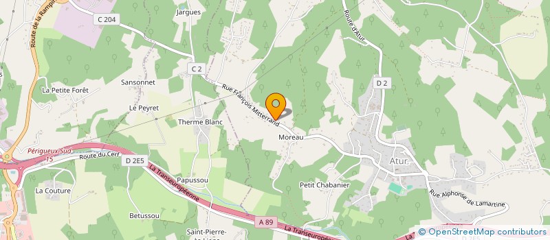 localisation de l'entreprise MONSIEUR AURELIEN DIAZ  BOULAZAC ISLE MANOIRE